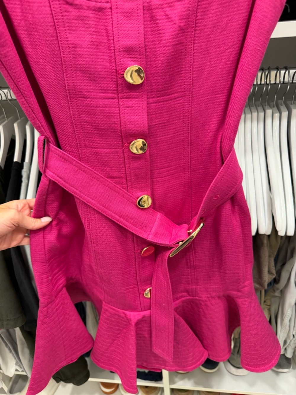 Acler Finsbury Ruffle-Hem Dress - Picture 7 of 8